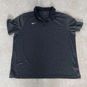 men's Nike polo charcoal gray 3XL